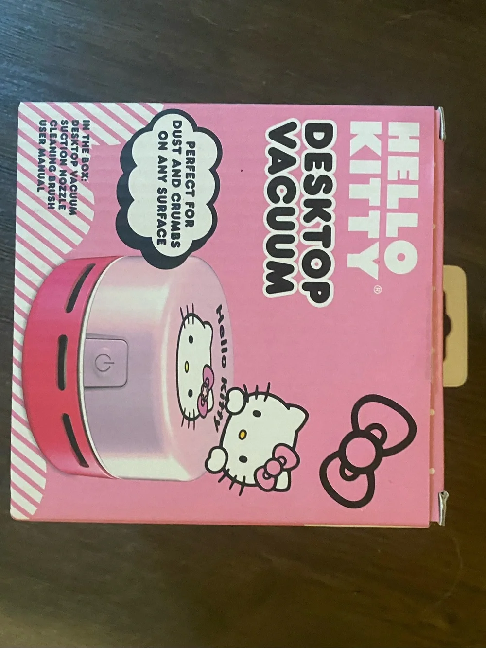 Hello Kitty Pink Desktop Vacuum Cleaner